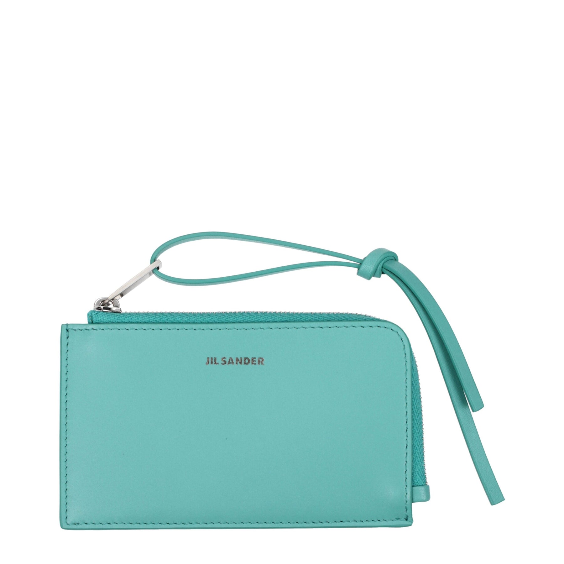 Jil Sander Green Leather Wallet | Regal Royce