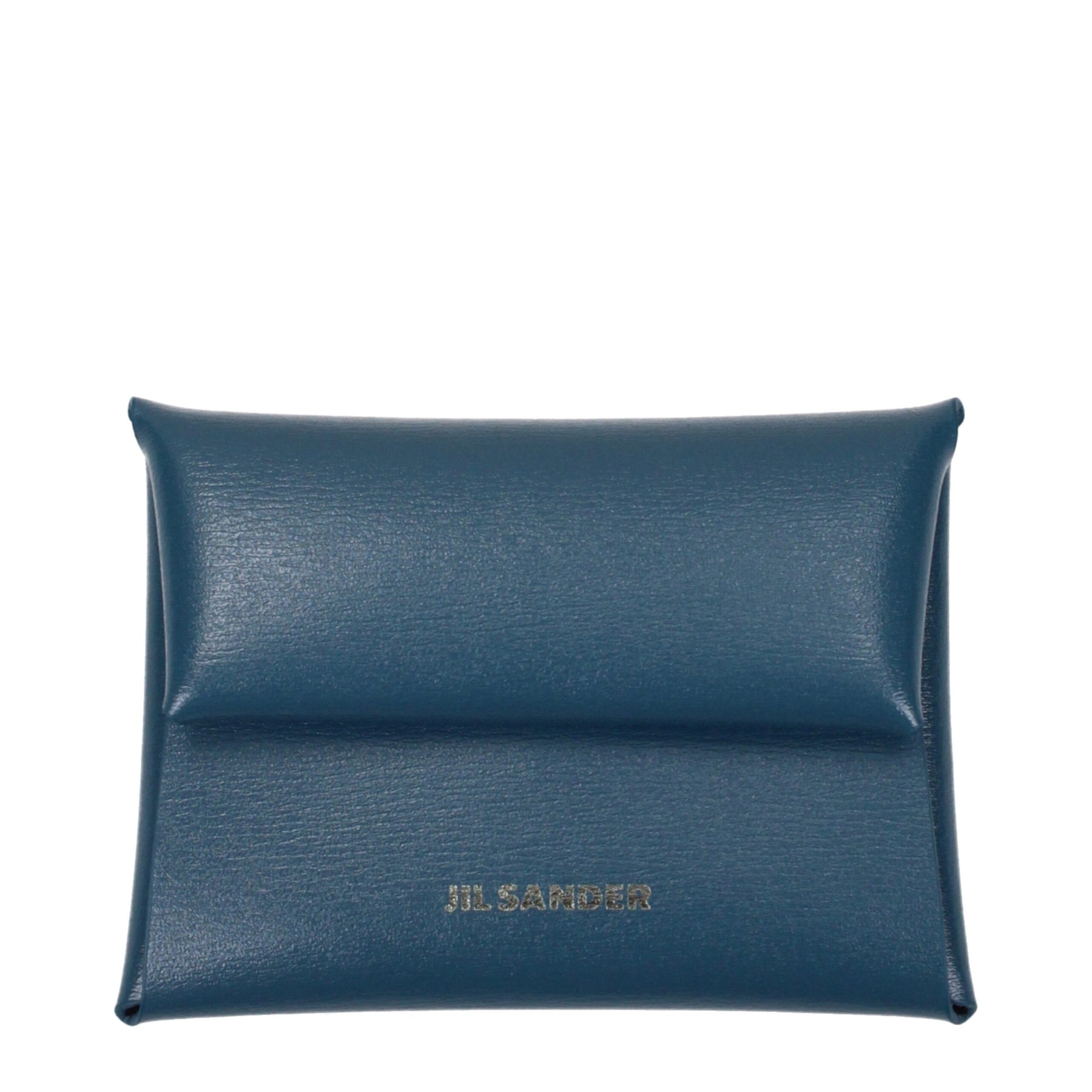 Jil Sander Blue Leather Wallet | Regal Royce