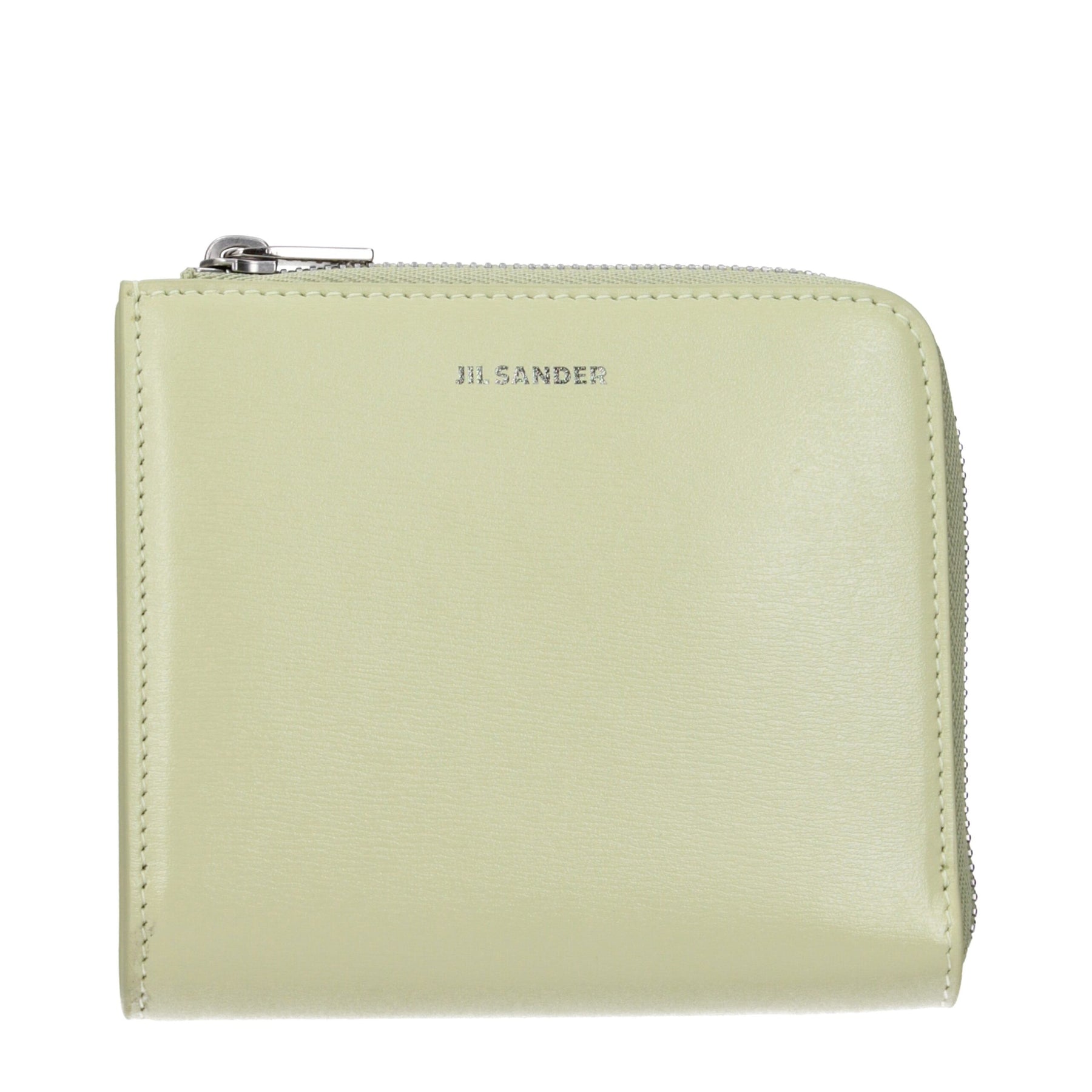 Jil Sander Green Leather Wallet | Regal Royce