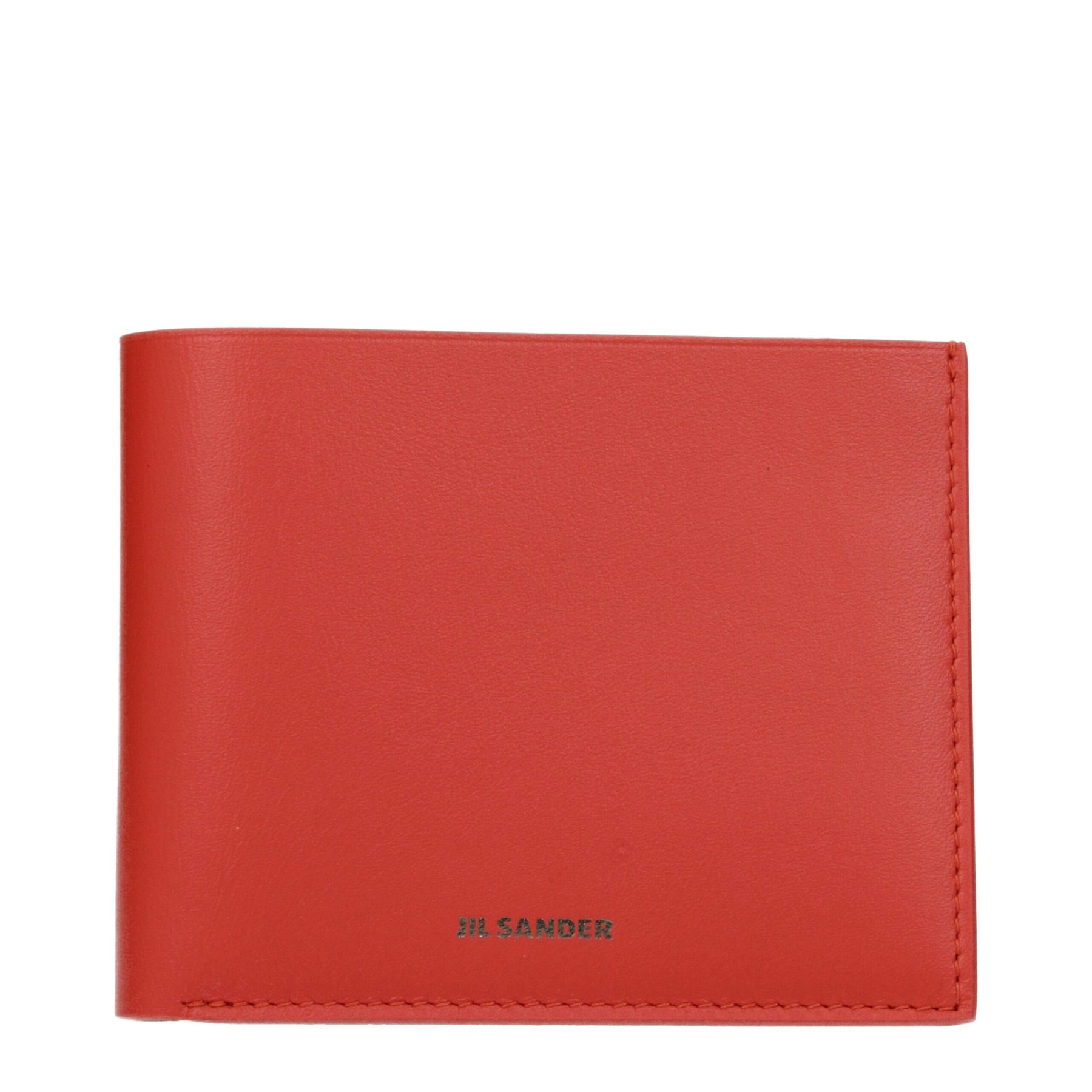 Jil Sander Red Leather Wallet | Regal Royce