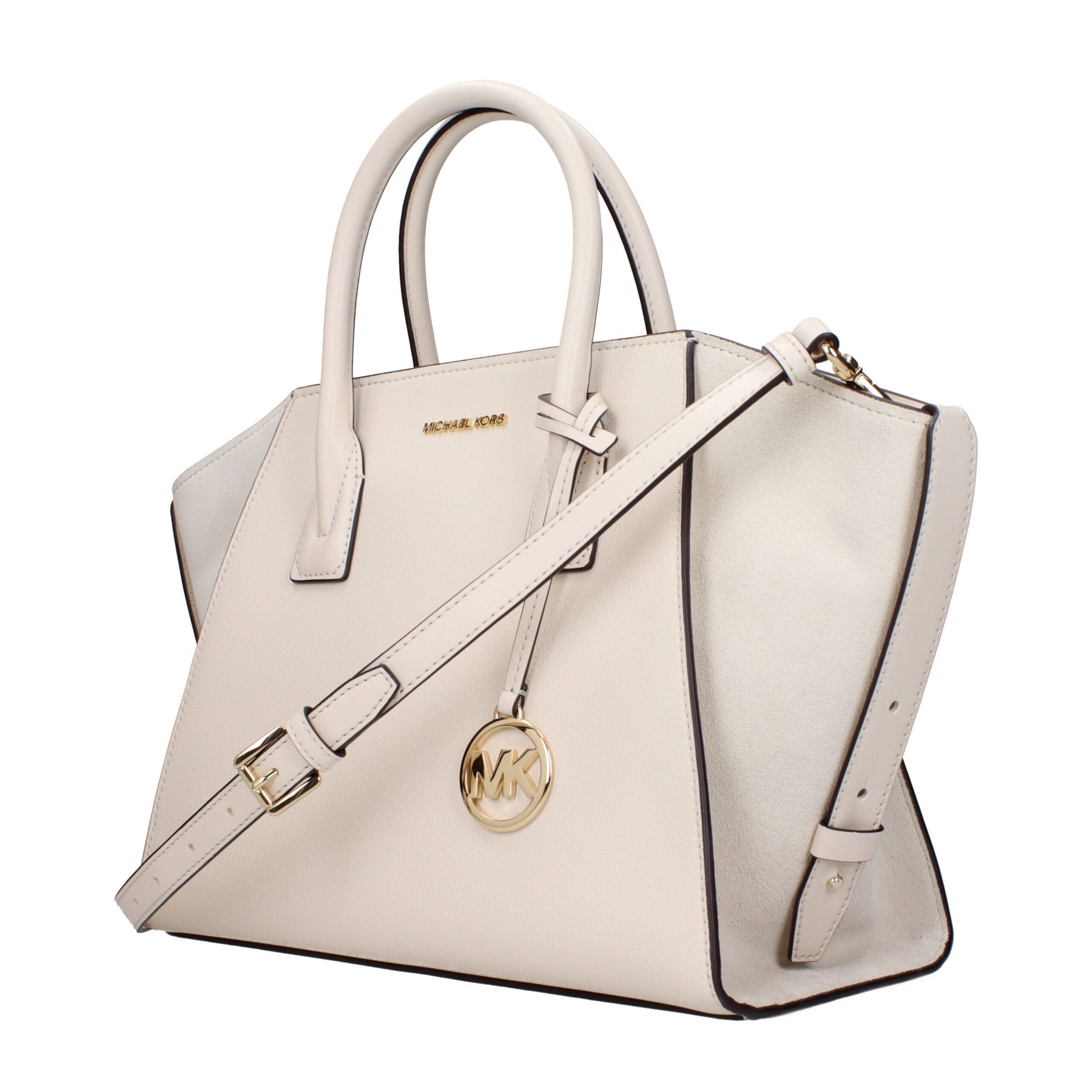 Michael Kors Beige Leather Handbag | Regal Royce