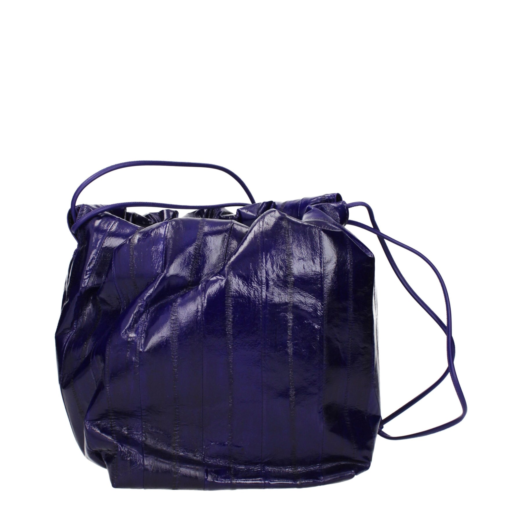 Jil Sander Purple Leather Shoulder Bag | Regal Royce