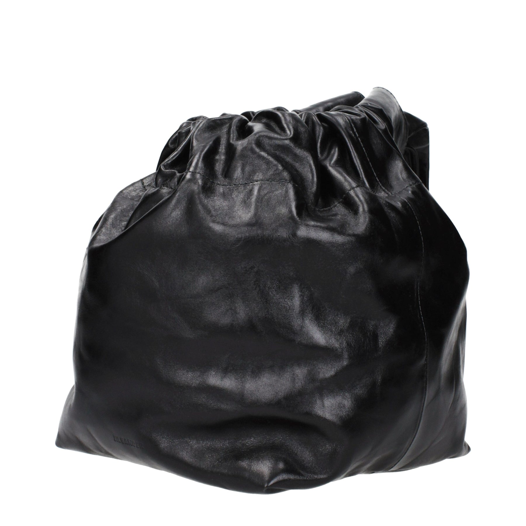 Jil Sander Black Leather Handbag | Regal Royce