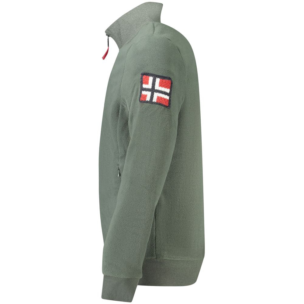 Norway 1963 Verde Polyester Men Sweatshirt | Regal Royce