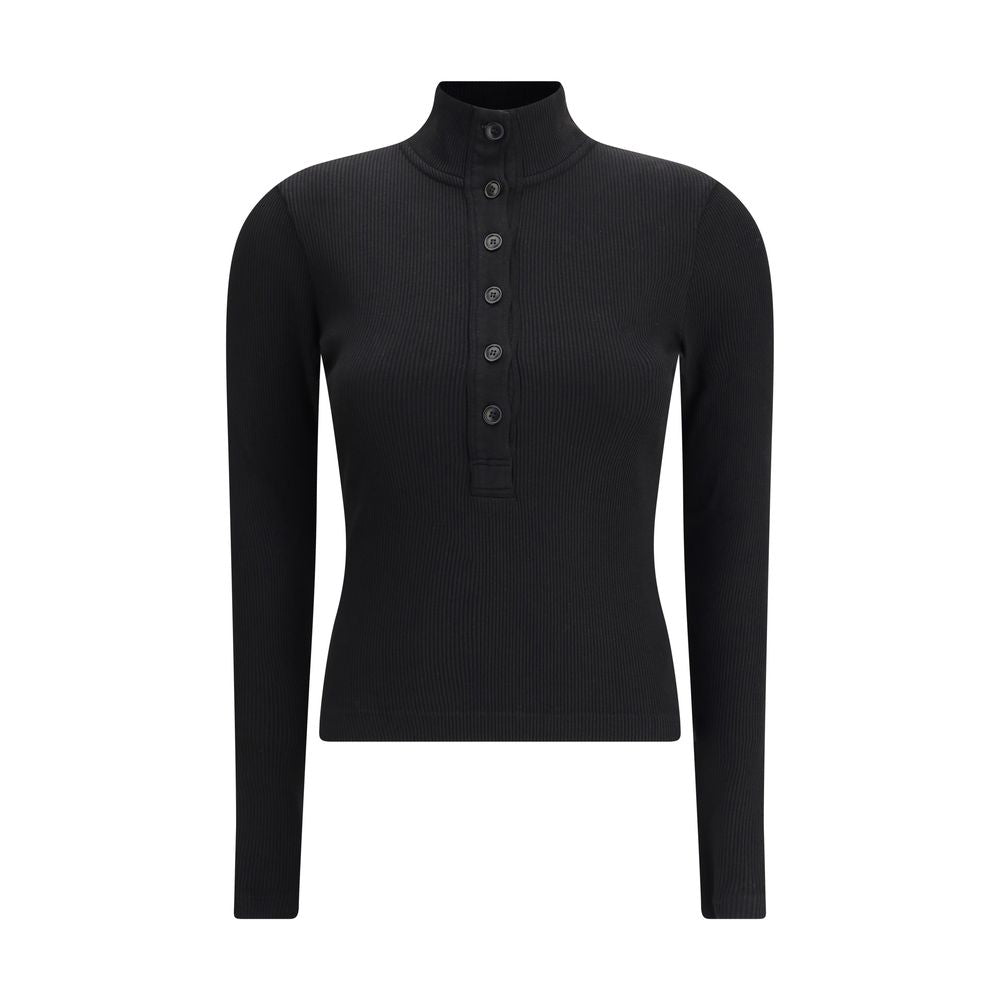 Citizens of Humanity Black Cotton Longsleeve Shirt | Regal Royce