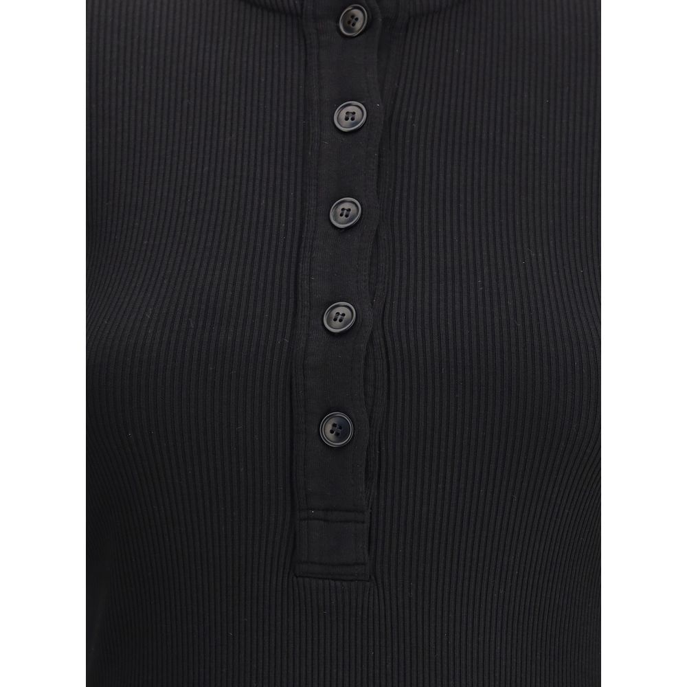Citizens of Humanity Black Cotton Longsleeve Shirt | Regal Royce