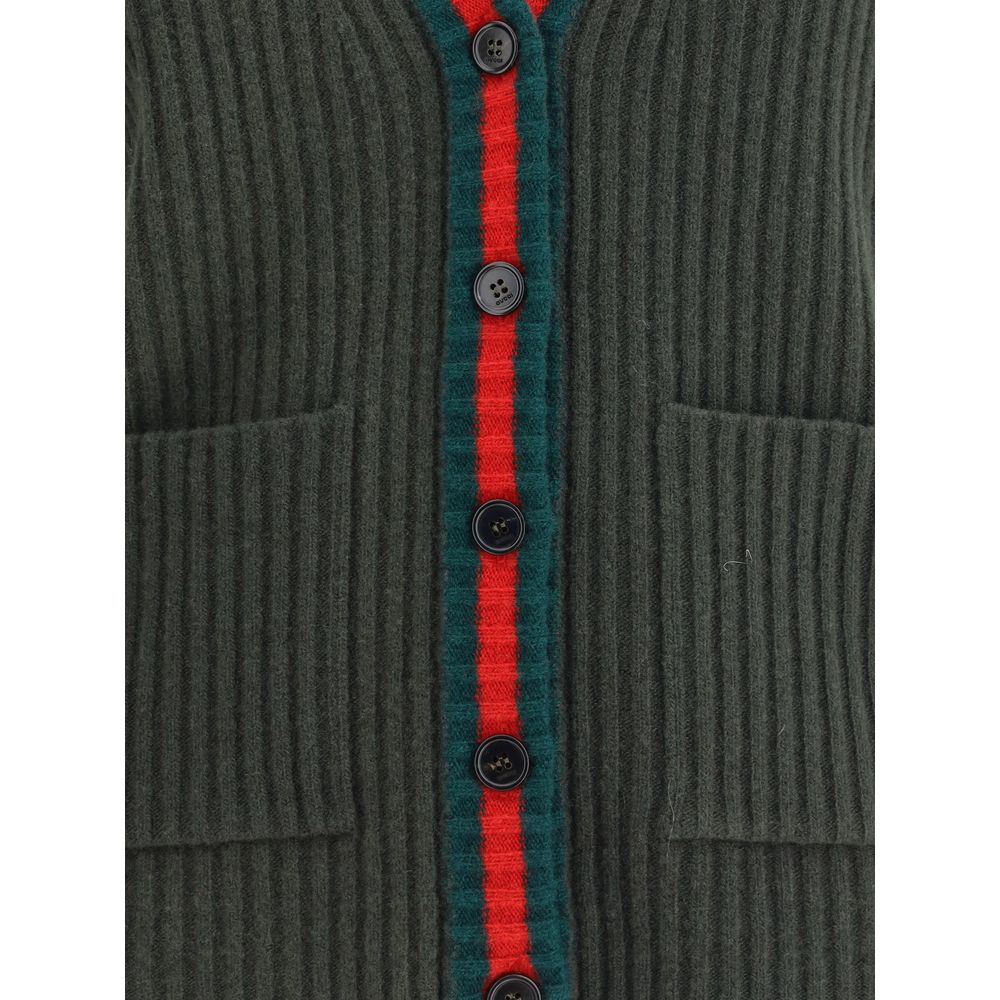 Gucci Bicolor Wool Sleeveles Sweater | Regal Royce