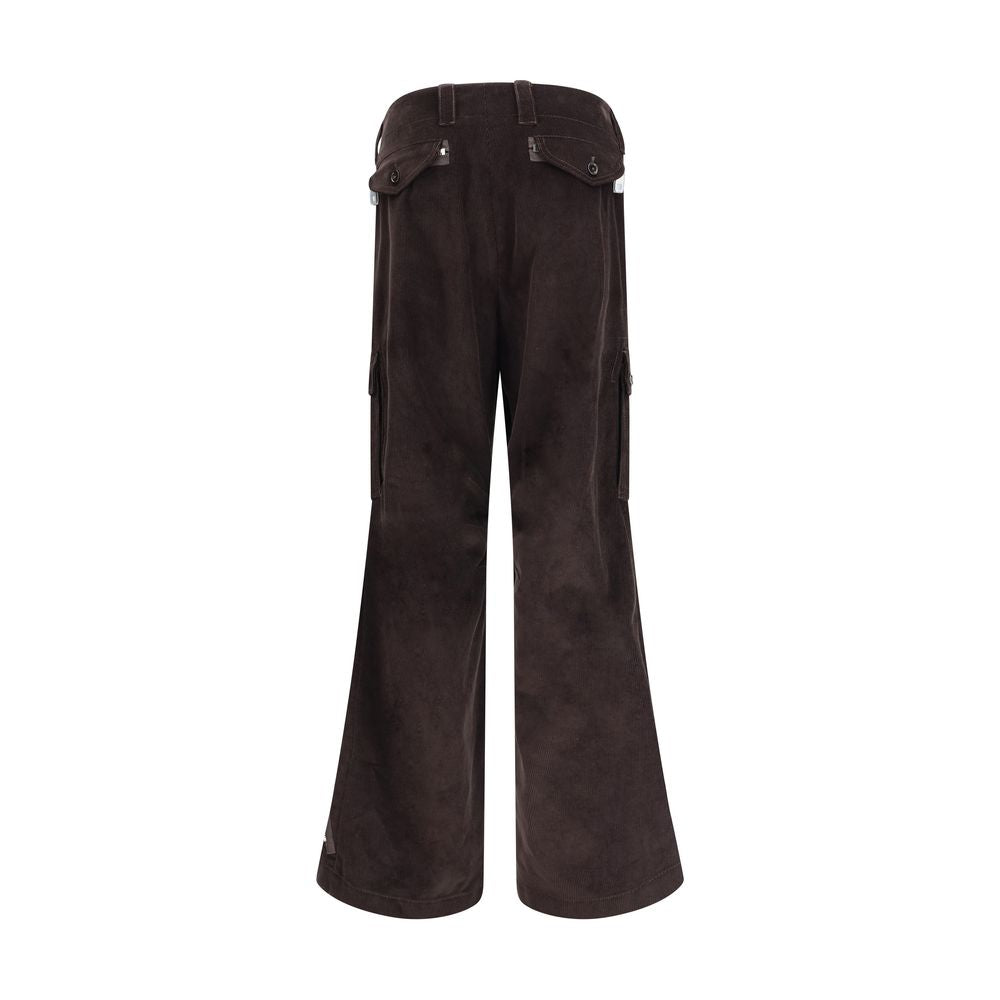 Dolce & Gabbana Brown Cotton Cargo Pants