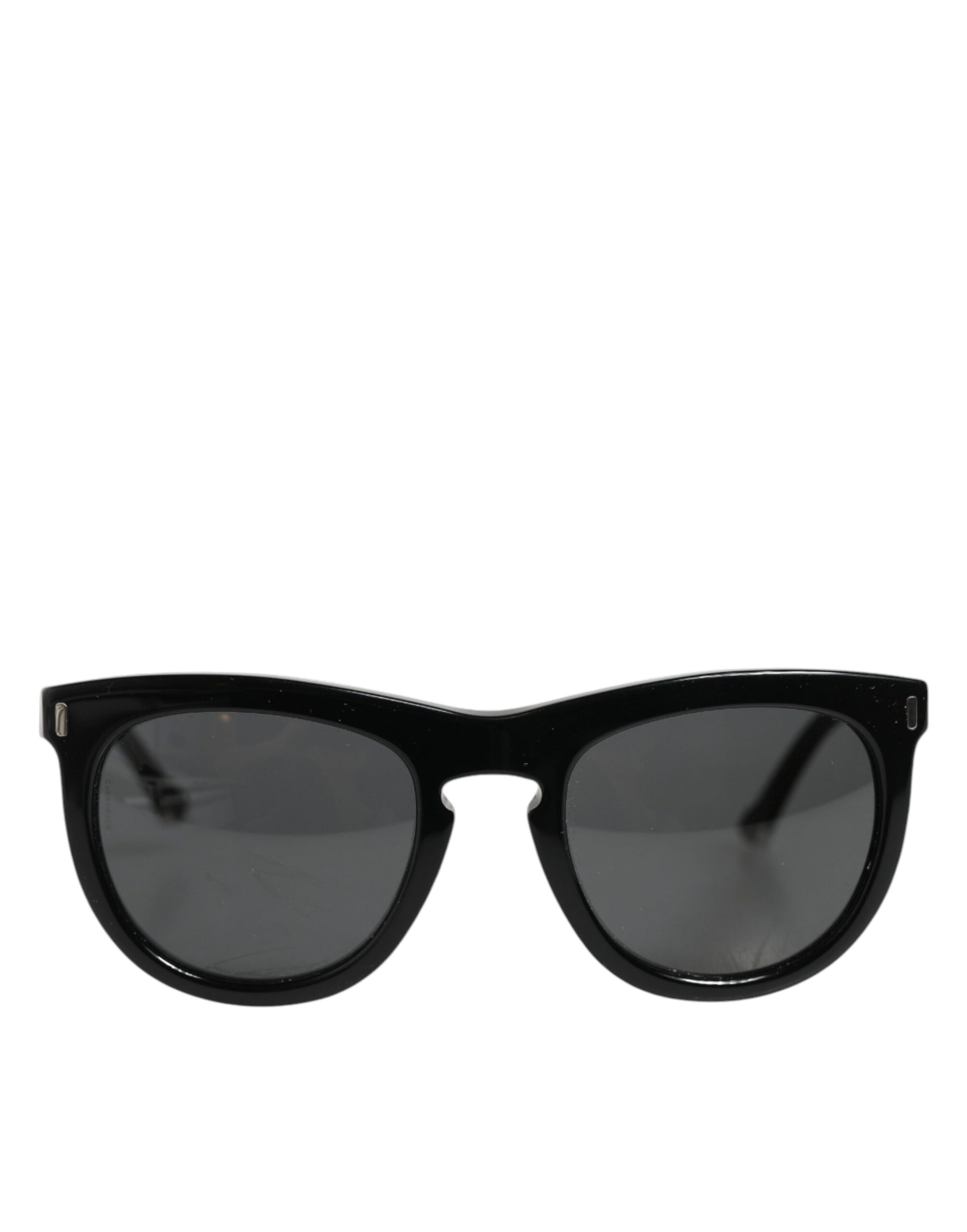 Dolce & Gabbana DG4281 Black Round Frame Full Rim Eyewear Sunglasses