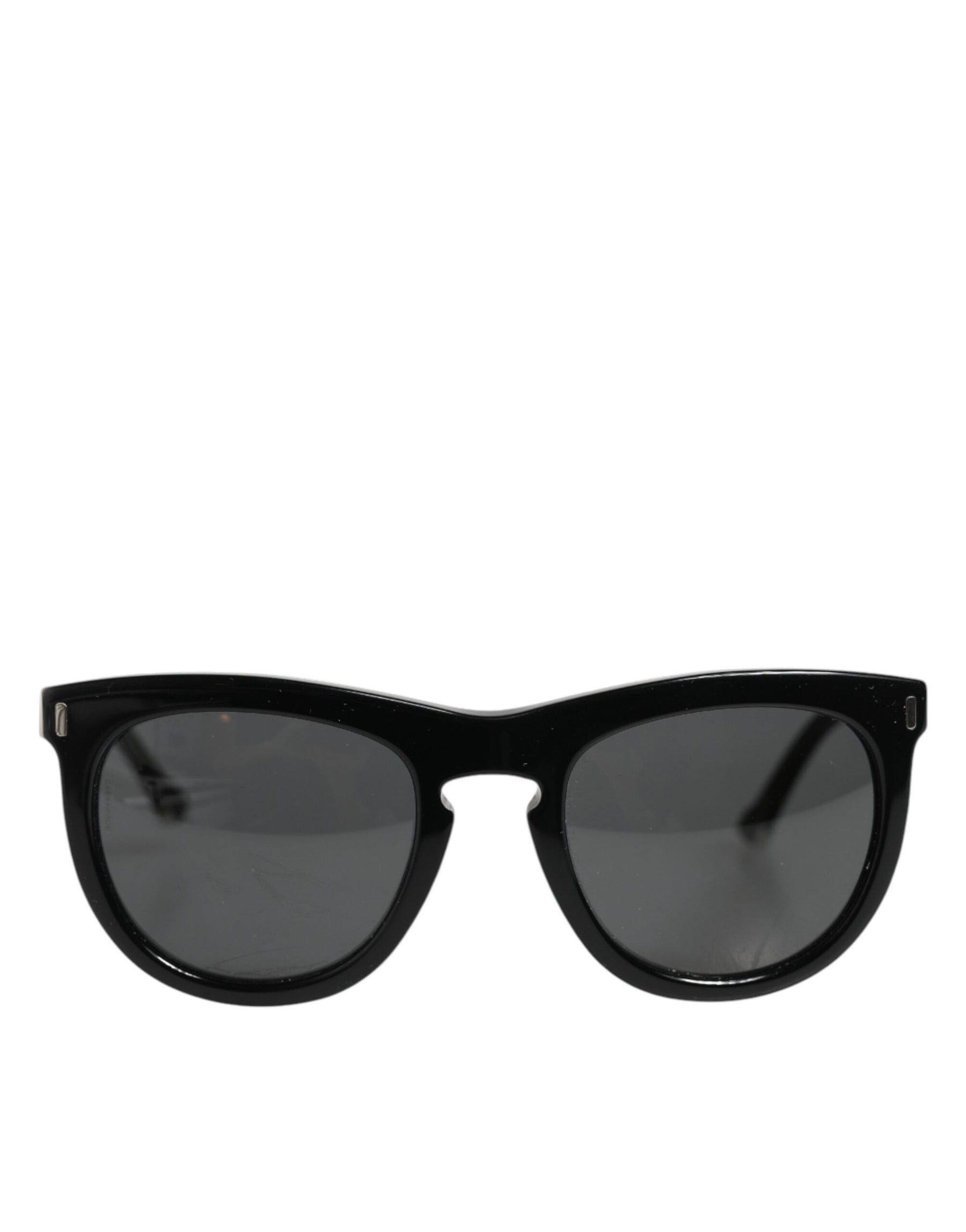 Dolce & Gabbana DG4281 Black Round Frame Full Rim Eyewear Sunglasses | Regal Royce