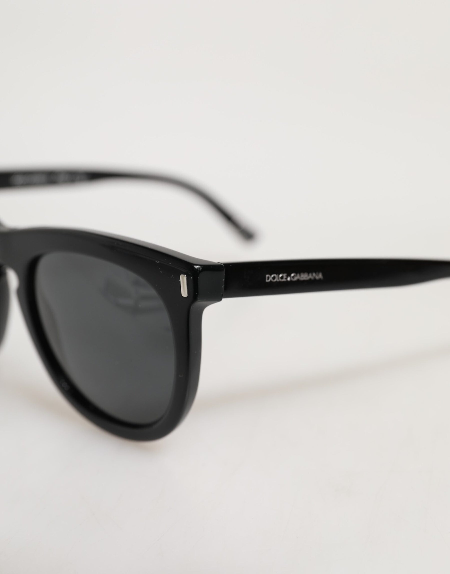 Dolce & Gabbana DG4281 Black Round Frame Full Rim Eyewear Sunglasses | Regal Royce
