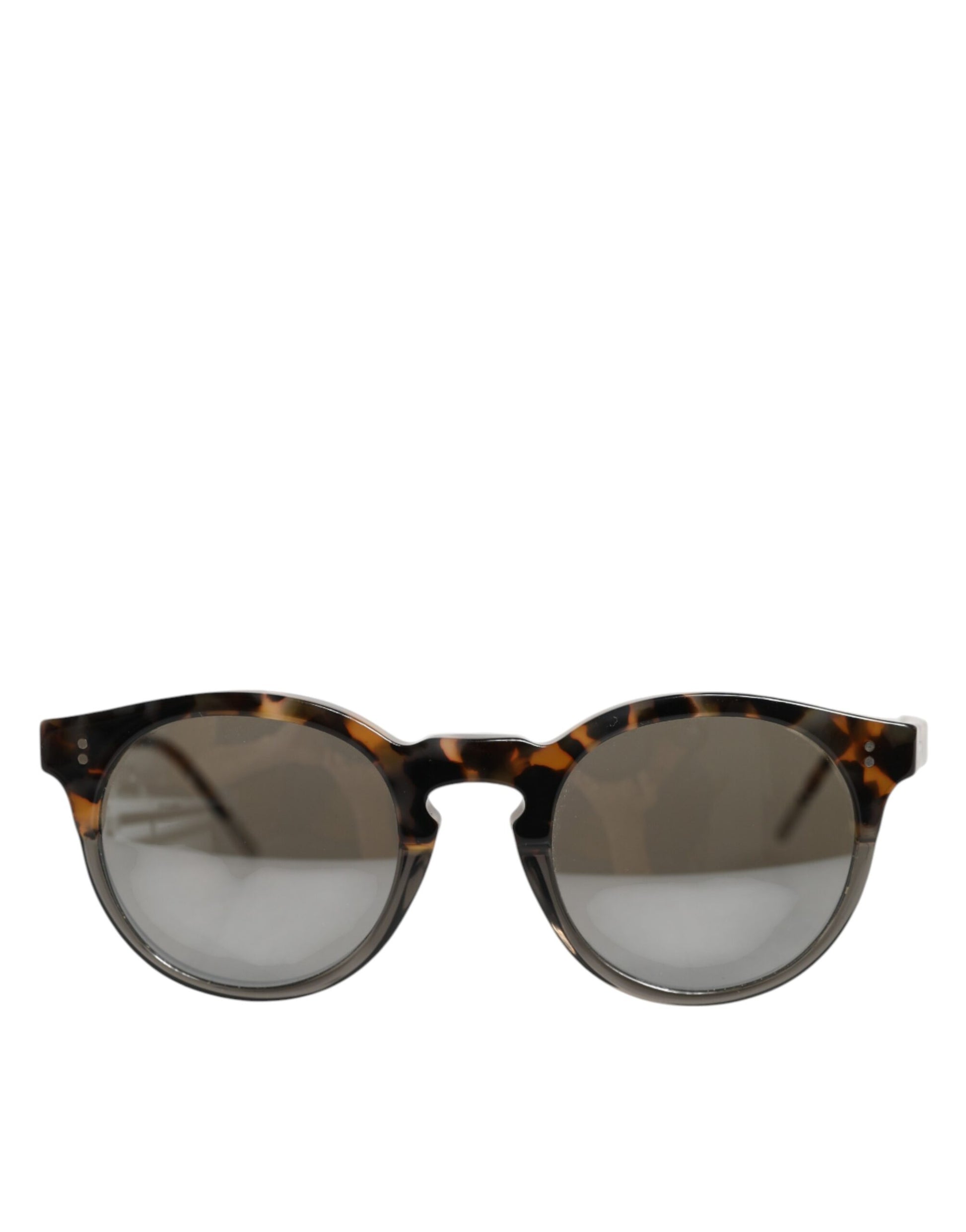 Dolce & Gabbana DG4334B Brown Tortoiseshell Round Frame Shades Sunglasses