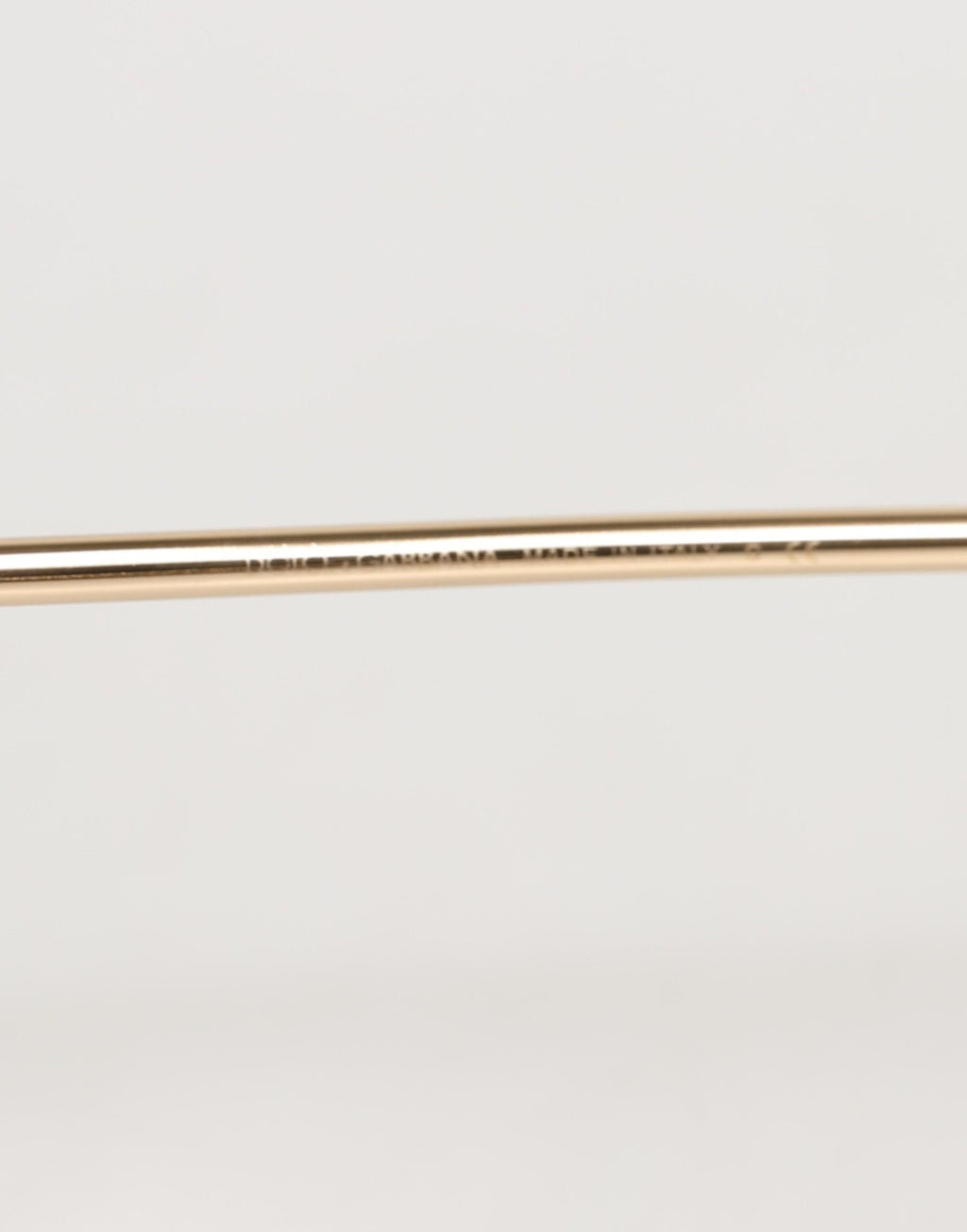 Dolce & Gabbana Pink Gold Metal Round Shades Eyewear Sunglasses