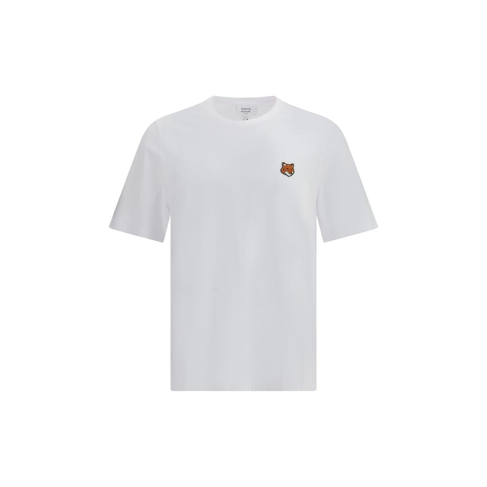 Maison Kitsuné White Cotton T-Shirt | Regal Royce