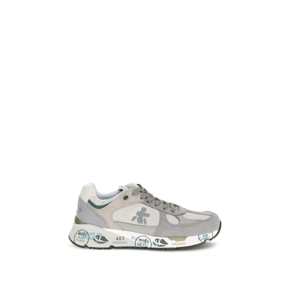 Premiata Gray Rubber Sneakers