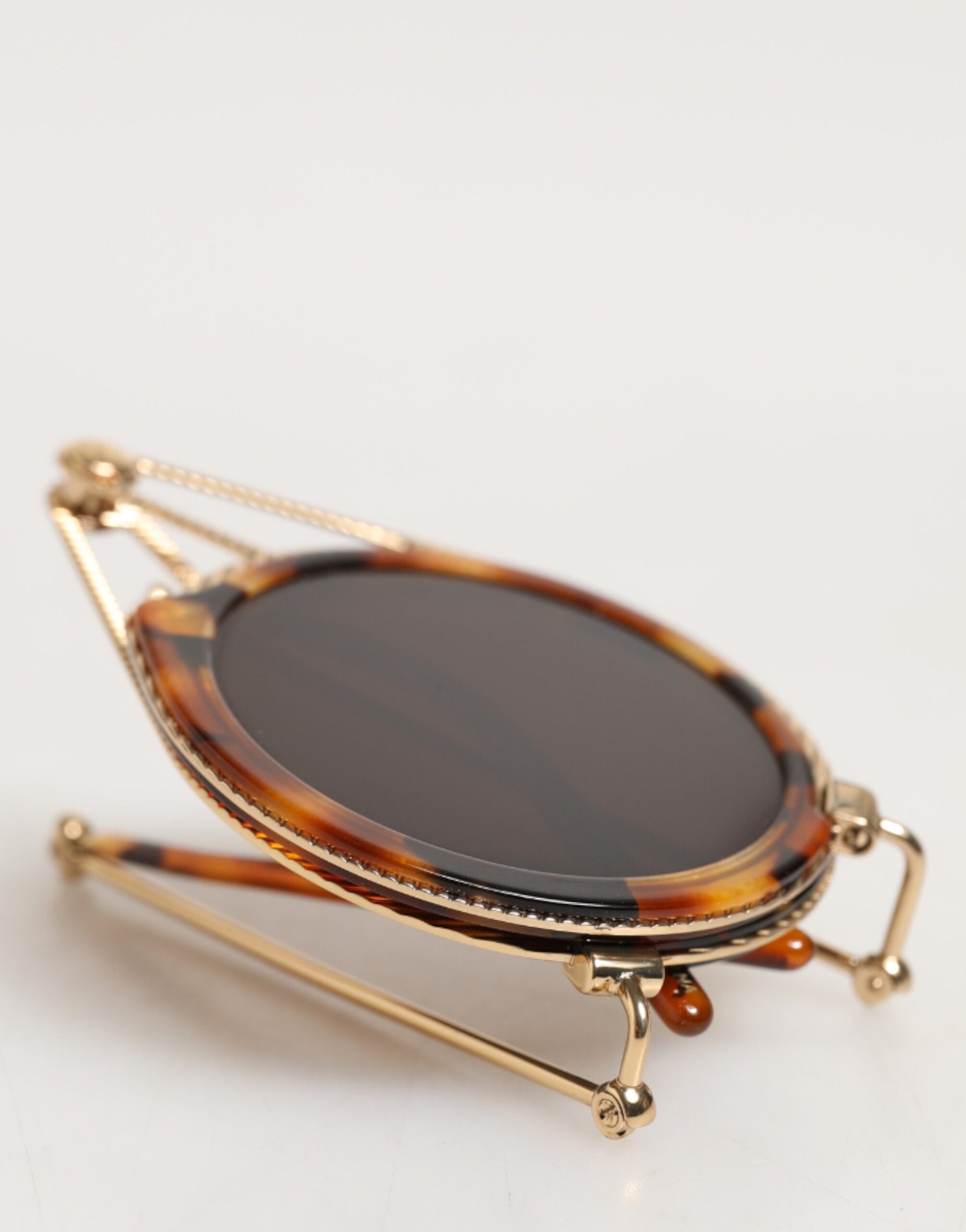 Dolce & Gabbana Gold Havana Frame DG Fatto A Mano Eyewea Sunglasses | Regal Royce