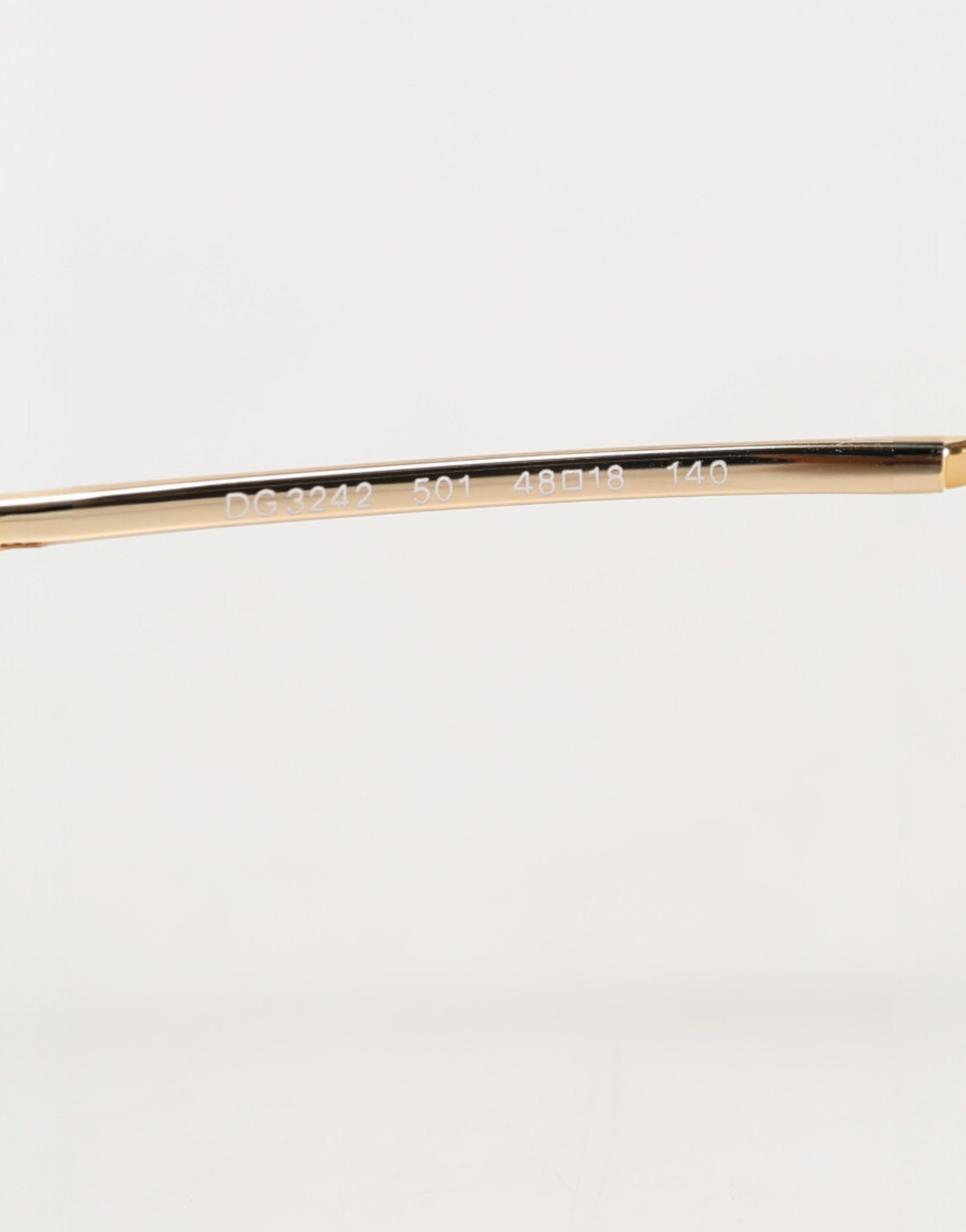 Dolce & Gabbana Black Acetate Cat Eye Frame Eyeglass Reading Glass