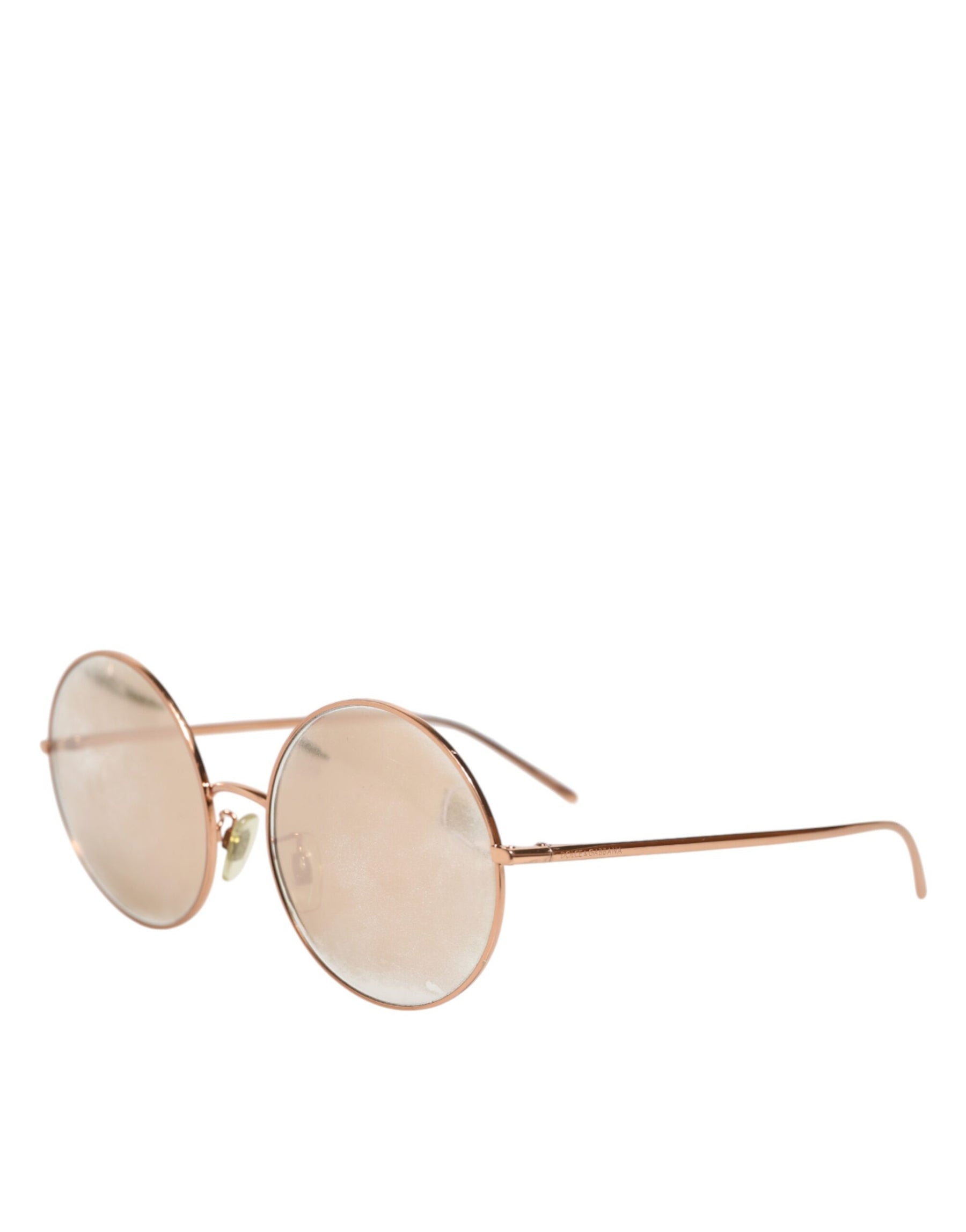 Dolce & Gabbana DG2215K Gold Metal Round Shades Eyewear Sunglasses | Regal Royce