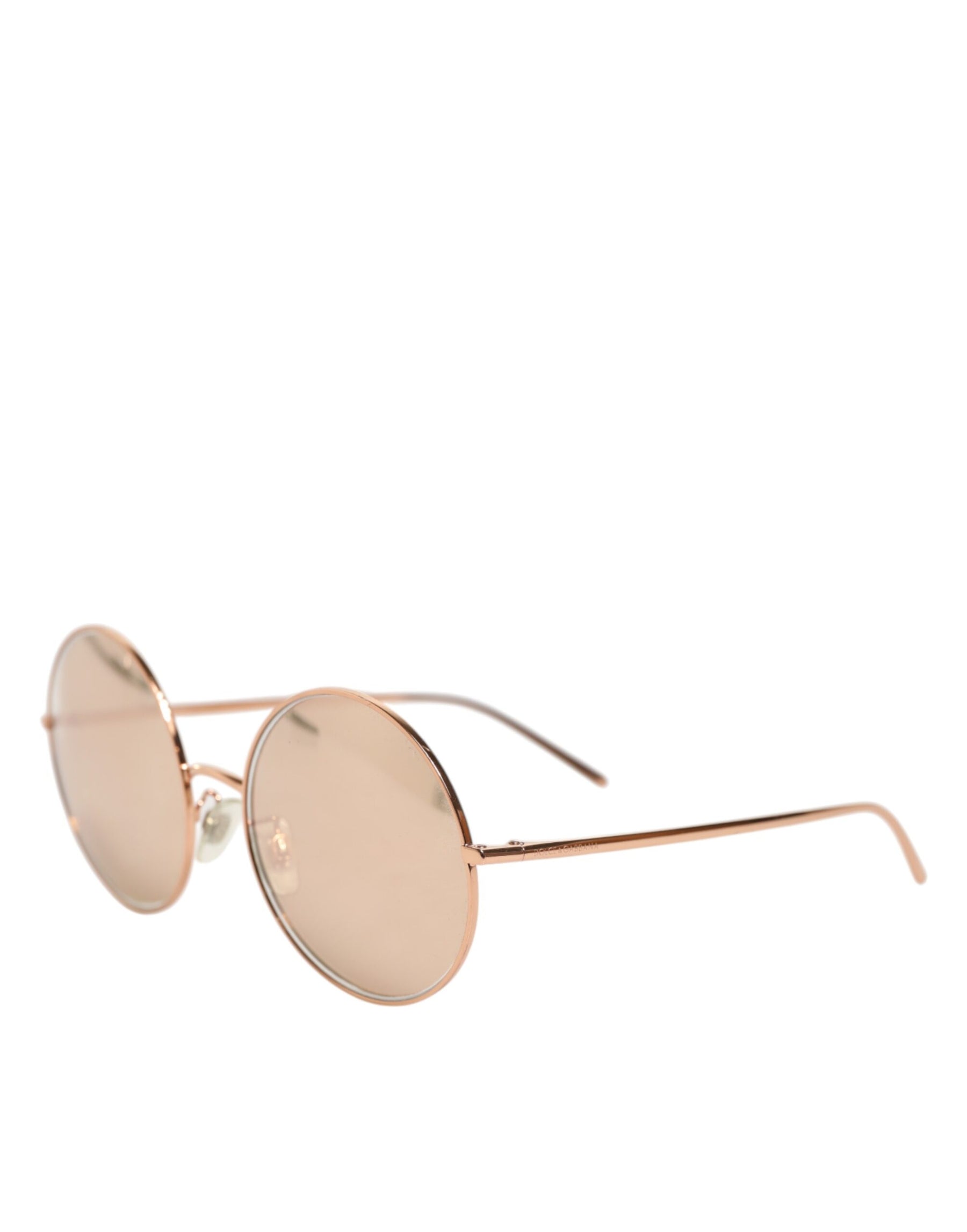 Dolce & Gabbana DG2215K Gold Metal Round Shades Eyewear Sunglasses | Regal Royce