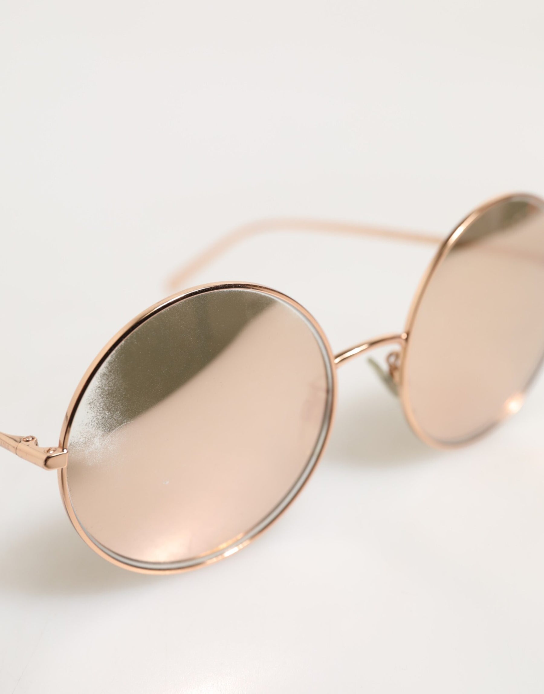 Dolce & Gabbana DG2215K Gold Metal Round Shades Eyewear Sunglasses | Regal Royce