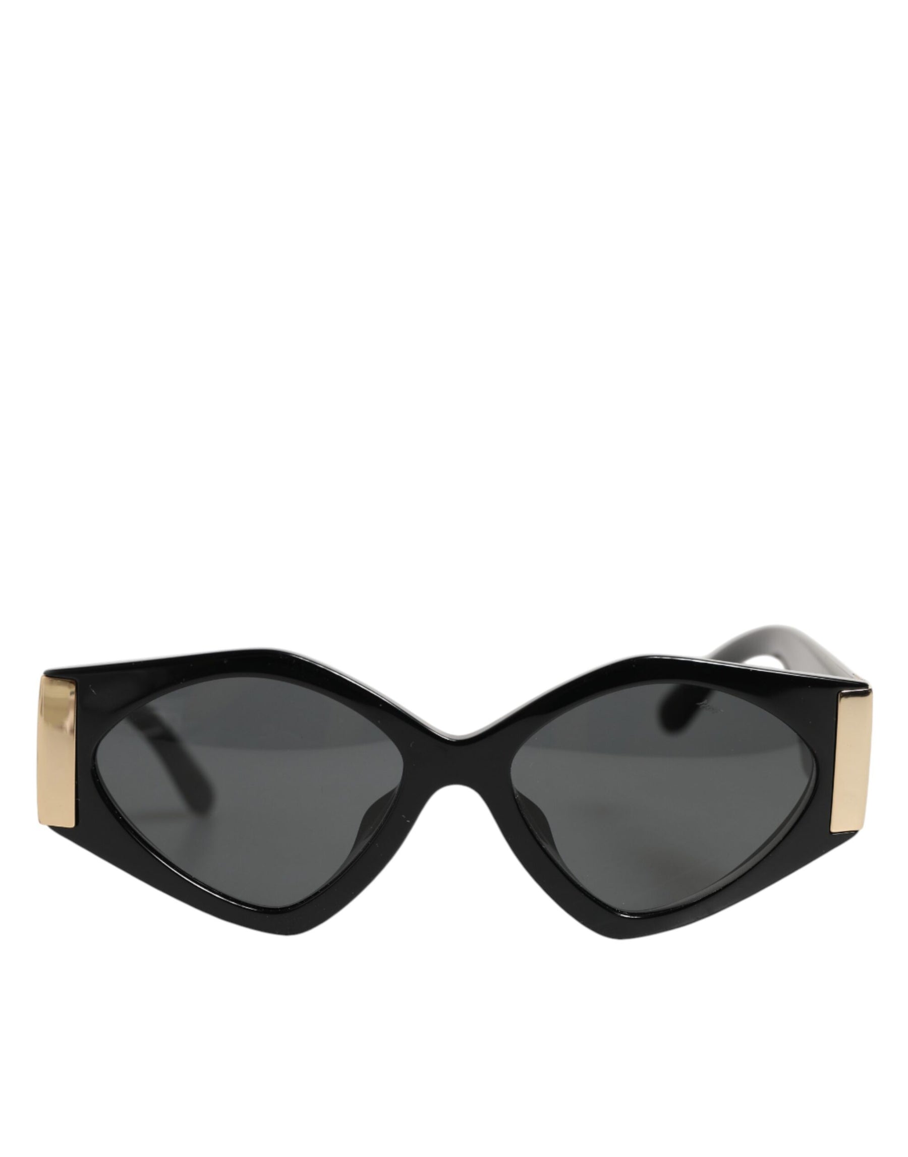 Dolce & Gabbana DG4396 Gray Gradient Black Irregular Frame Sunglasses | Regal Royce