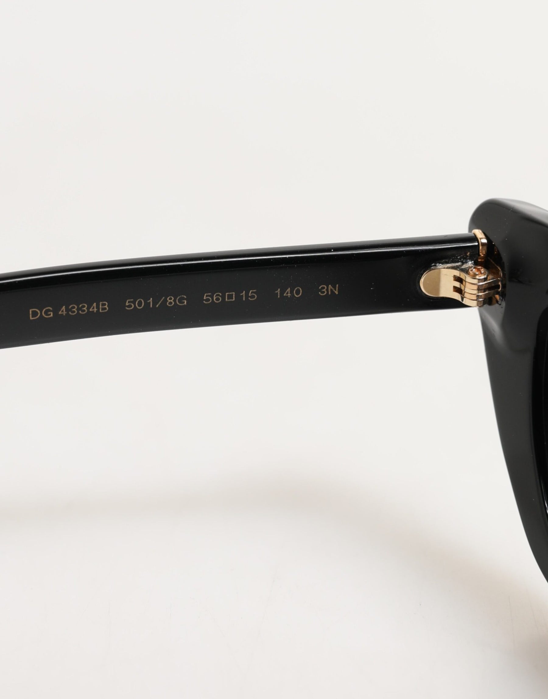 Dolce & Gabbana Black Re-Edition DNA Cat-Eye Frame Sunglasses | Regal Royce