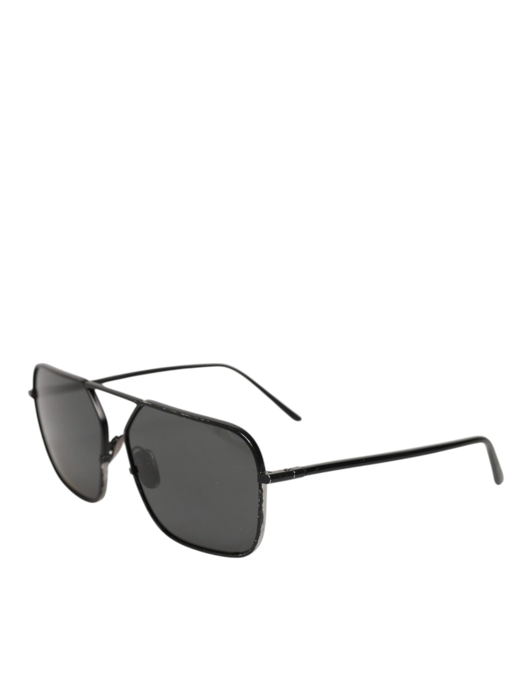 Dolce & Gabbana Black Metal Frame Square Lenses Shades Eyewear Sunglasses | Regal Royce
