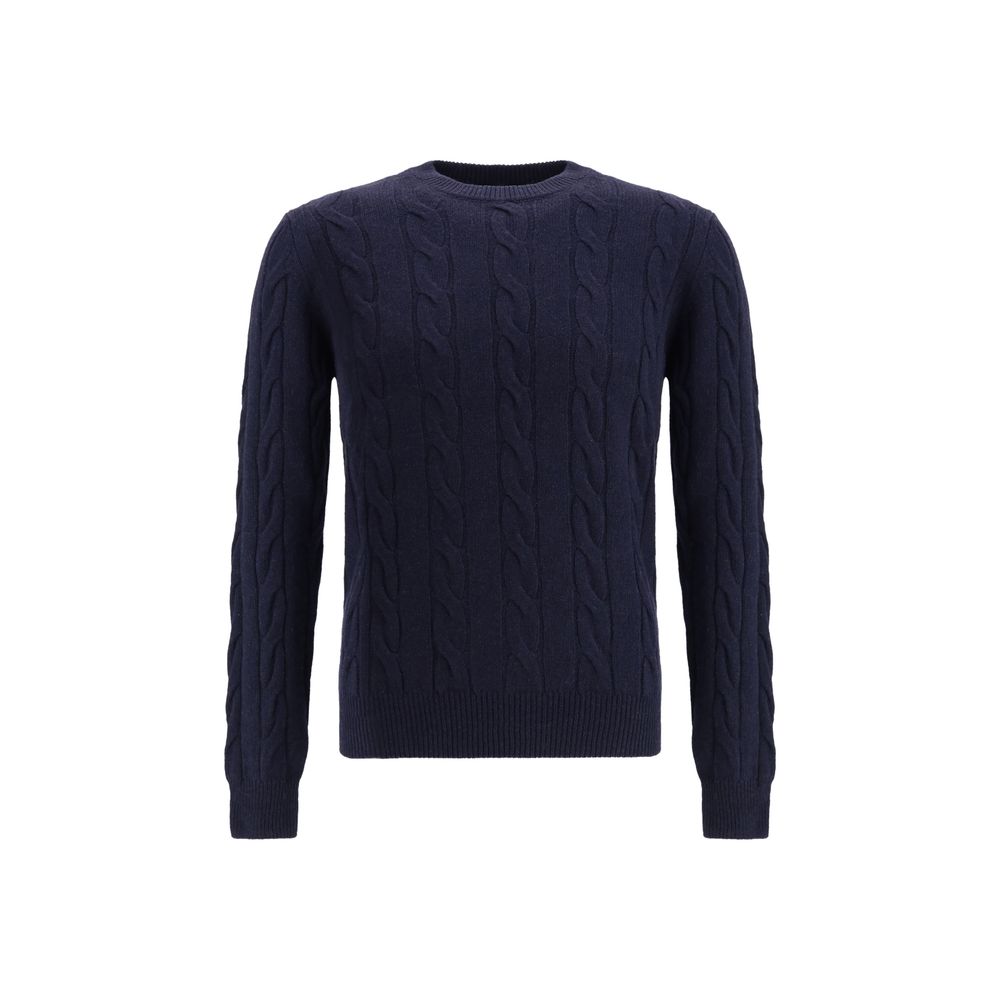Aragona Cashmere Blue Cashmere Cashmere Sweater