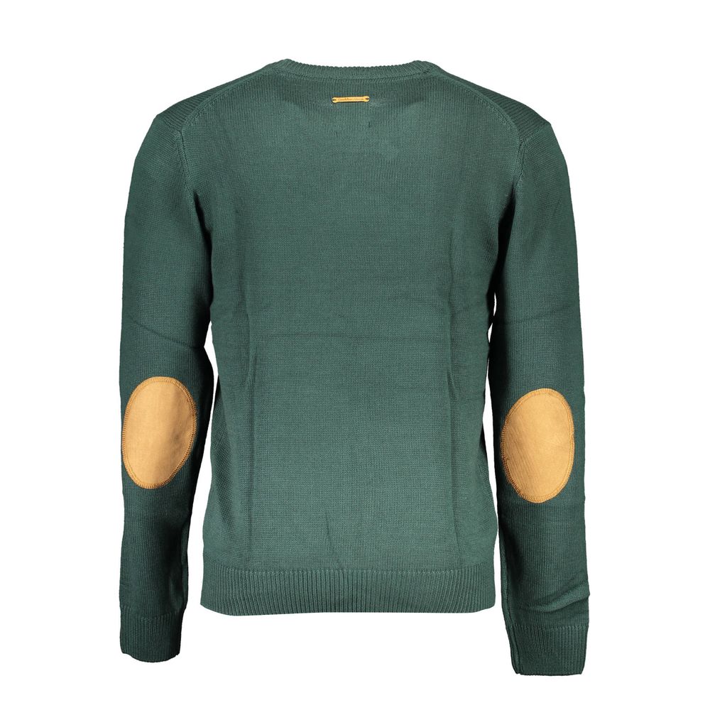 Gianmarco Venturi Verde Cotton Men Sweater | Regal Royce