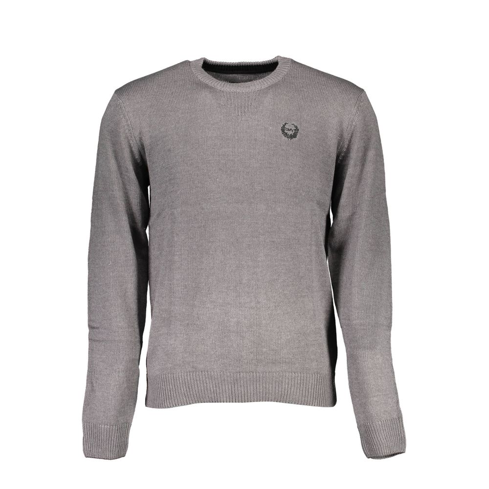 Gianmarco Venturi Grigio Cotton Mens Sweater | Regal Royce