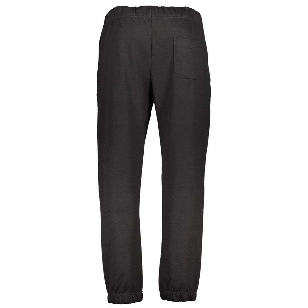 Gianmarco Venturi Black Cotton Men's Sweatpant | Regal Royce