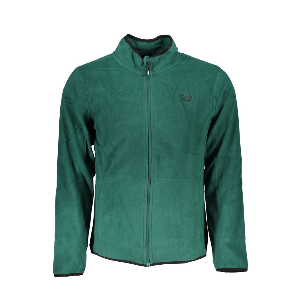 Gianmarco Venturi Verde Polyester Men Sweatshirt | Regal Royce