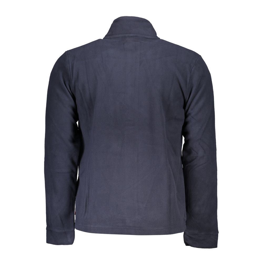 Gianmarco Venturi Blue Polyester Men's Sweatshirt | Regal Royce