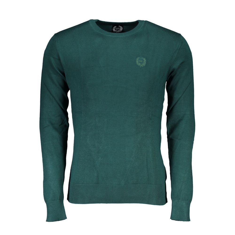 Gianmarco Venturi Verde Viscose Mens Sweater | Regal Royce