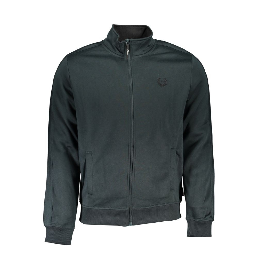 Gianmarco Venturi Verde Polyester Men Sweatshirt | Regal Royce