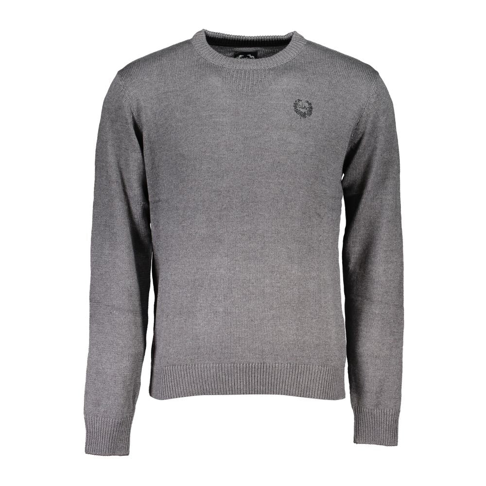 Gianmarco Venturi Grigio Cotton Men's Sweater | Regal Royce