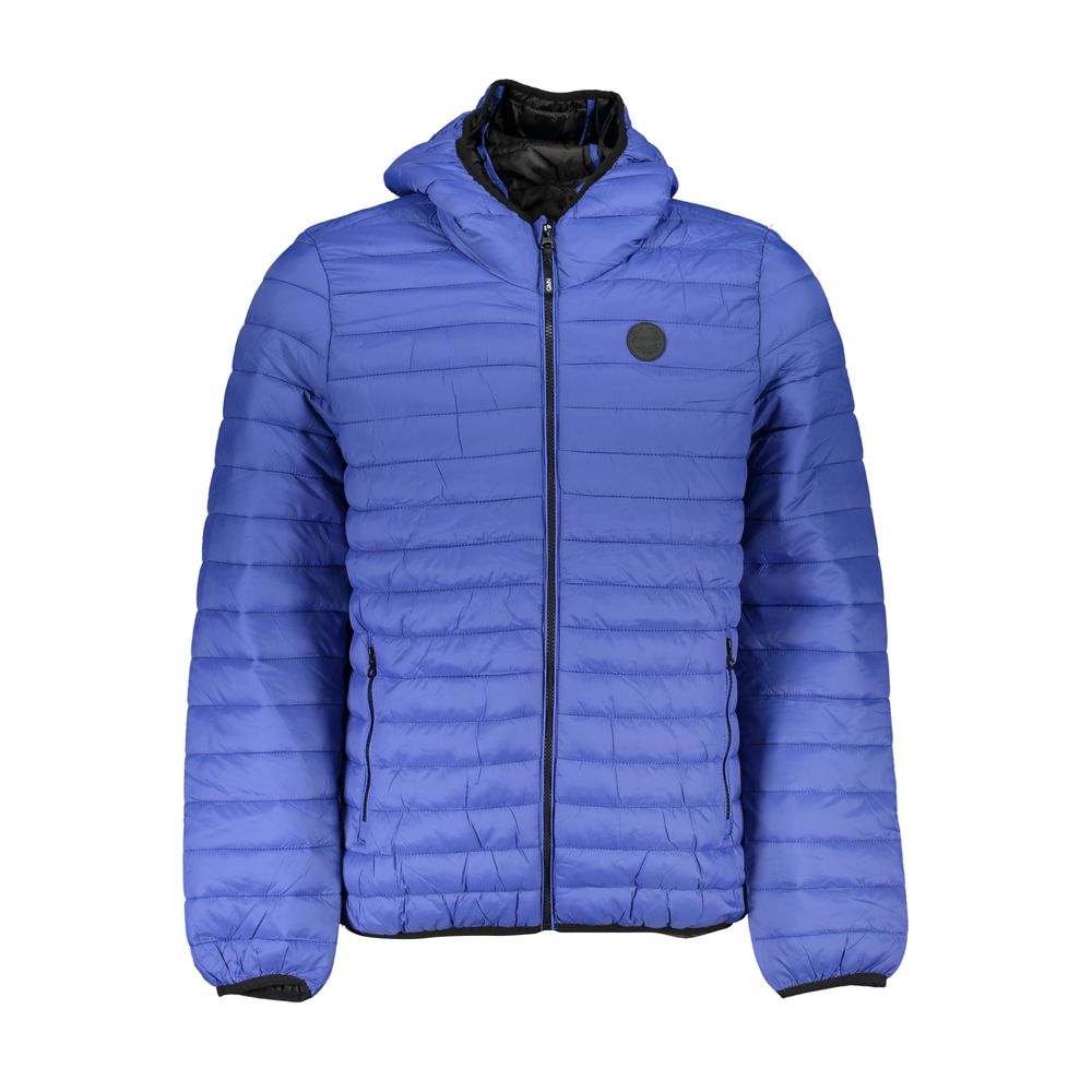 Gianmarco Venturi Blu Poliammide Men's Jacket | Regal Royce