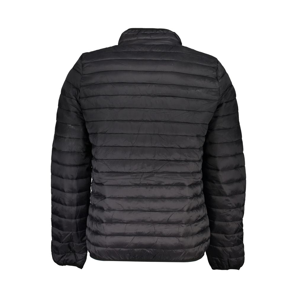 Gianmarco Venturi Nero Poliammide Men Jacket | Regal Royce