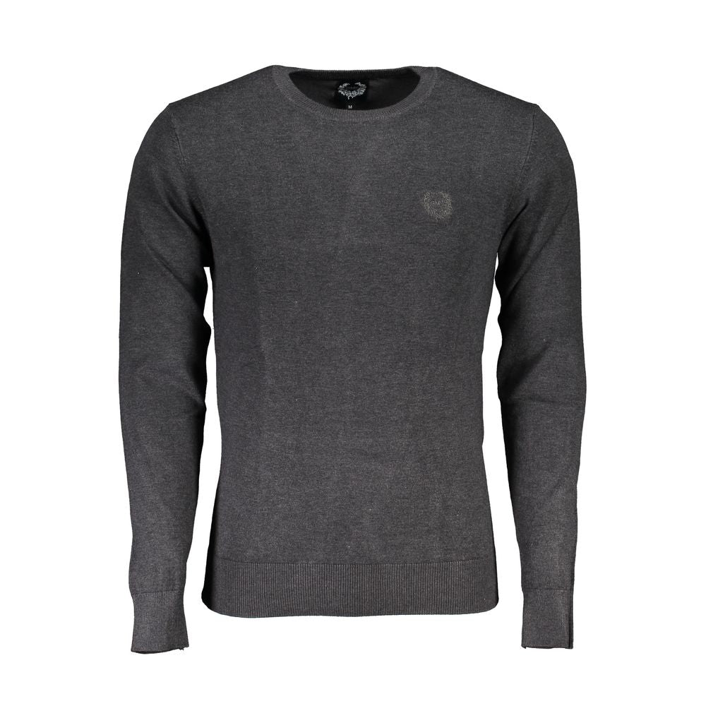 Gianmarco Venturi Grigio Viscosa Men Sweater | Regal Royce