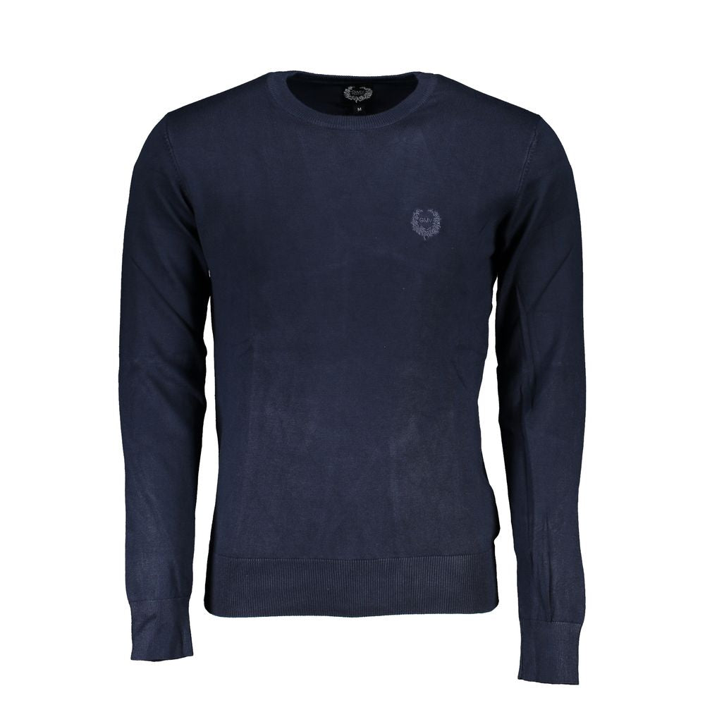Gianmarco Venturi Blue Viscose Men's Sweater | Regal Royce