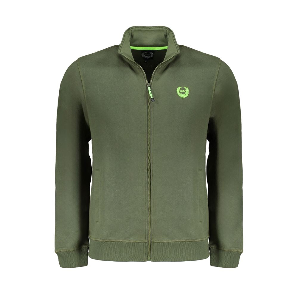 Gianmarco Venturi Green Cotton Sweatshirt