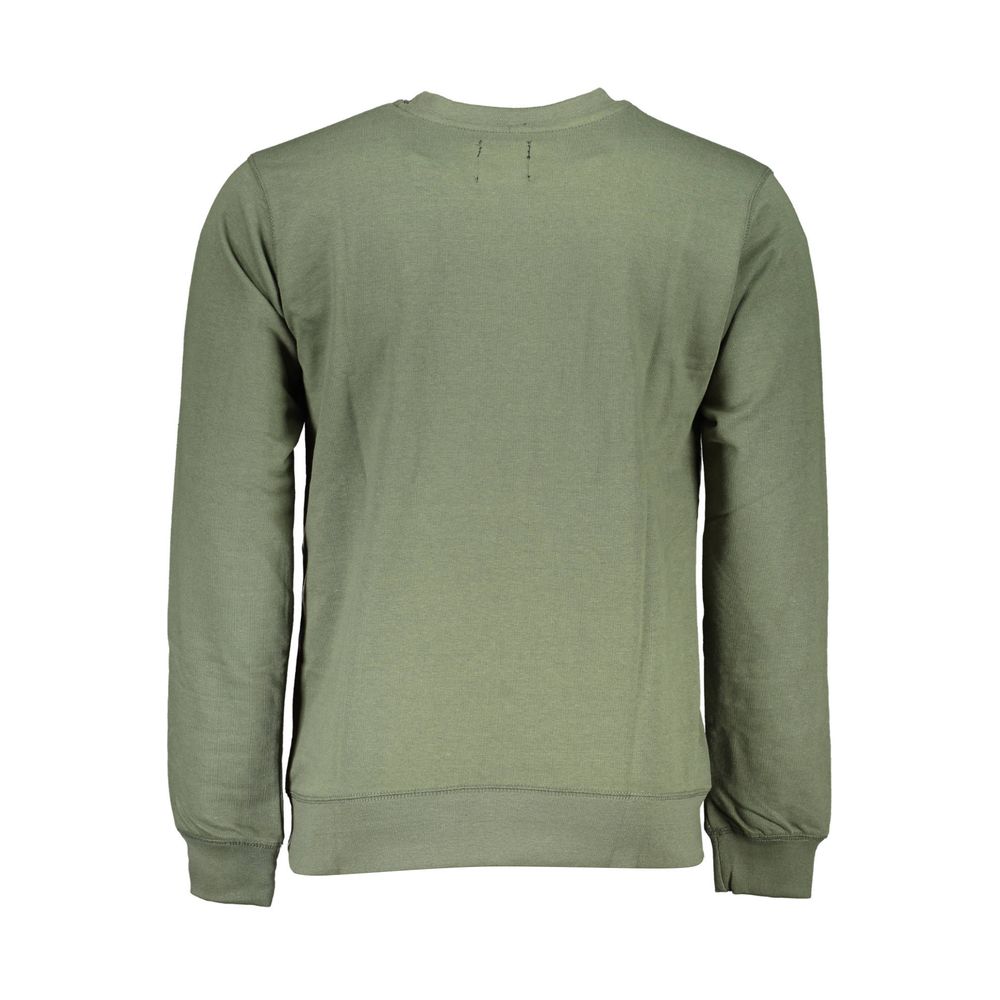 Gianmarco Venturi Verde Cotton Men Sweatshirt | Regal Royce