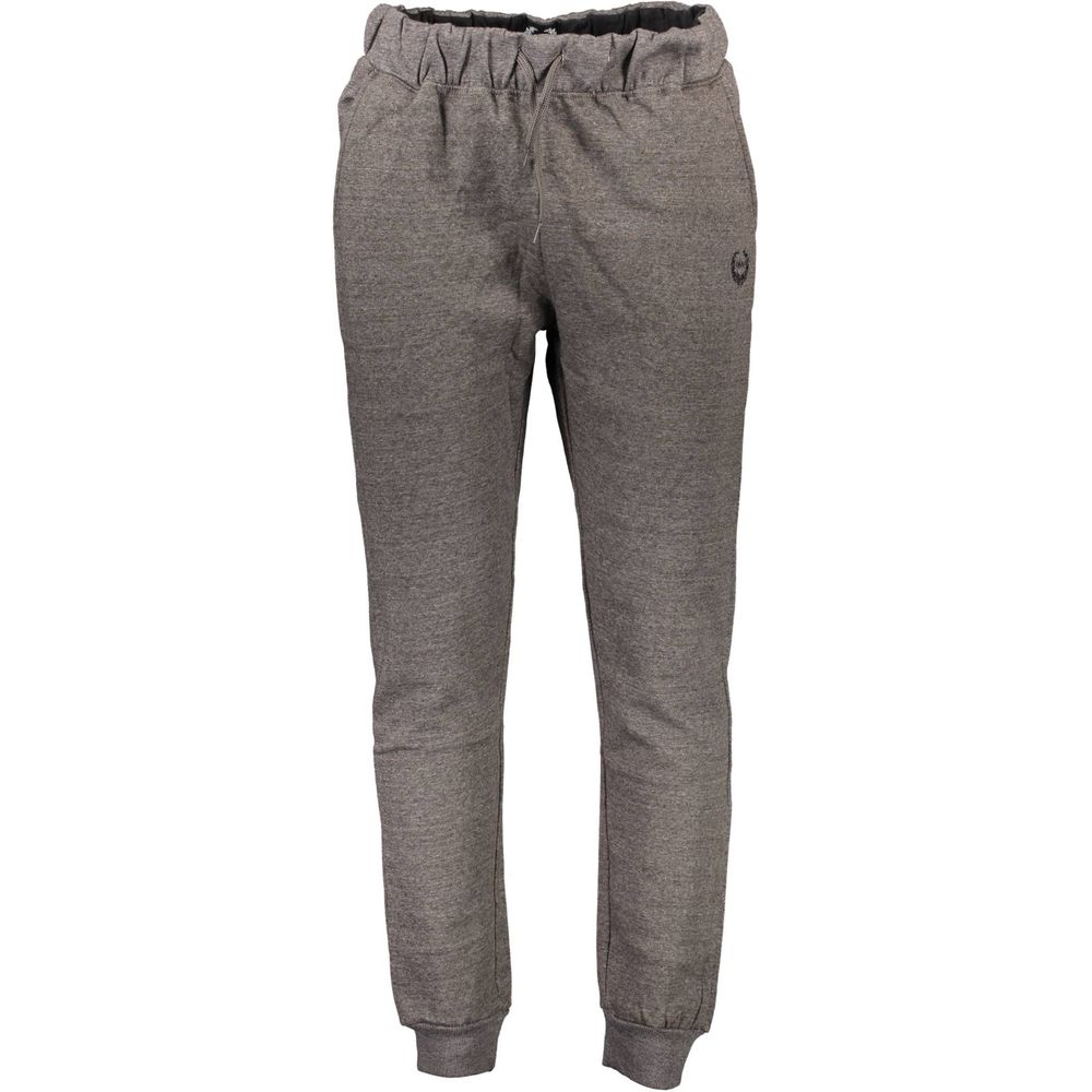 Gianmarco Venturi Gray Cotton Pant