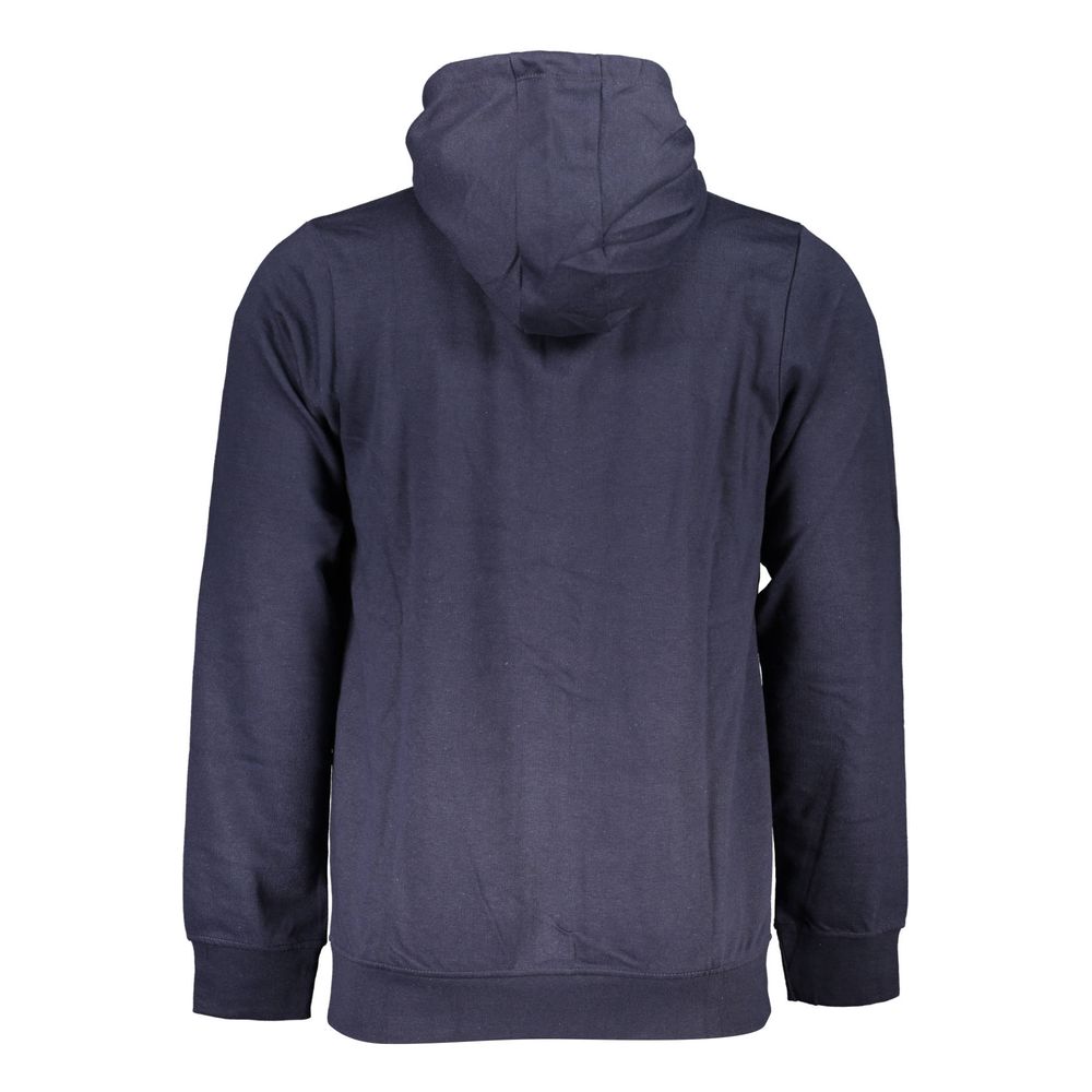 Gianmarco Venturi Blue Cotton Men's Hoodie | Regal Royce