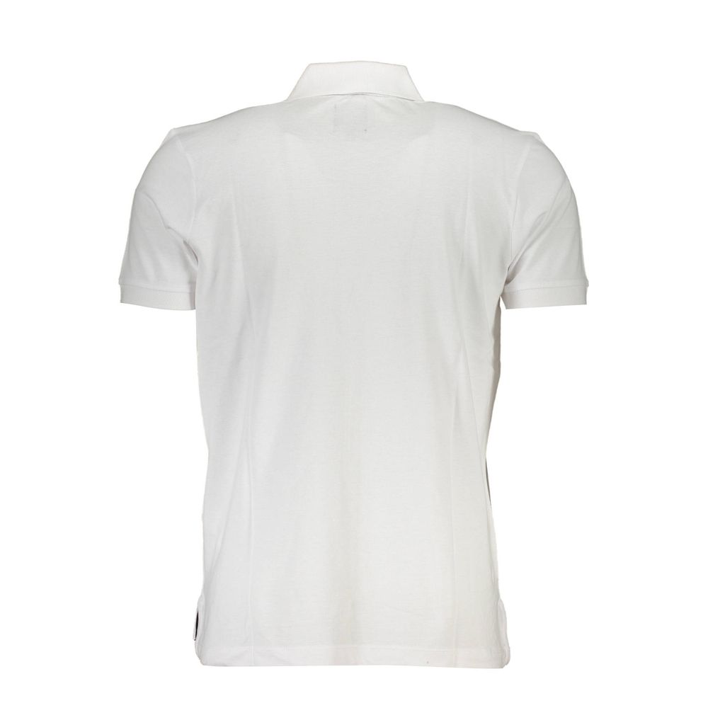 Gianmarco Venturi Bianco Cotton Men Polo | Regal Royce