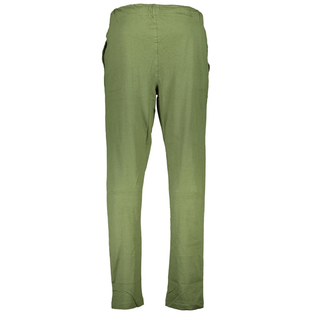 Gianmarco Venturi Verde Cotton Men's Sport Trouser | Regal Royce