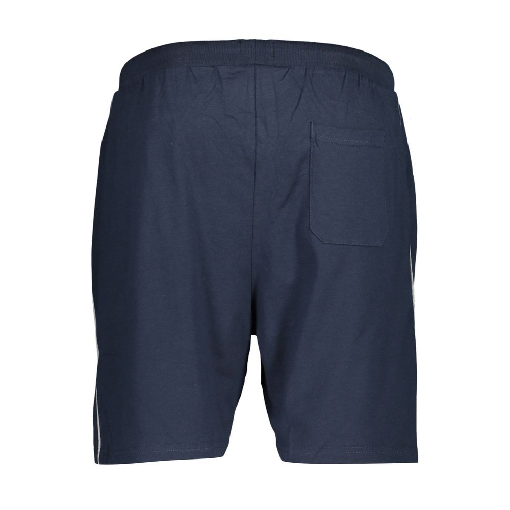 Gianmarco Venturi Blue Cotton Men's Track Pant | Regal Royce