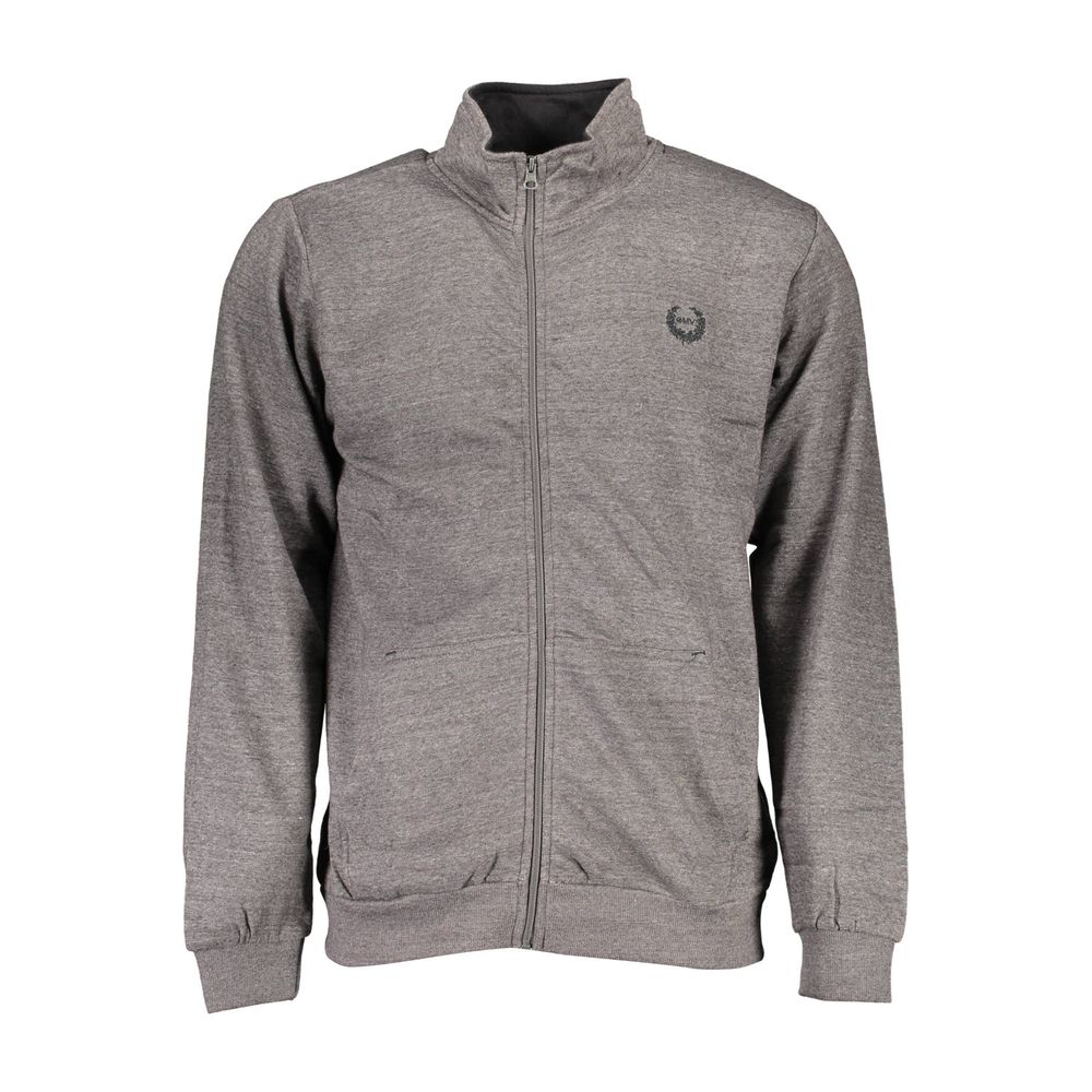Gianmarco Venturi Gray Polyester Men's Sweatshirt | Regal Royce