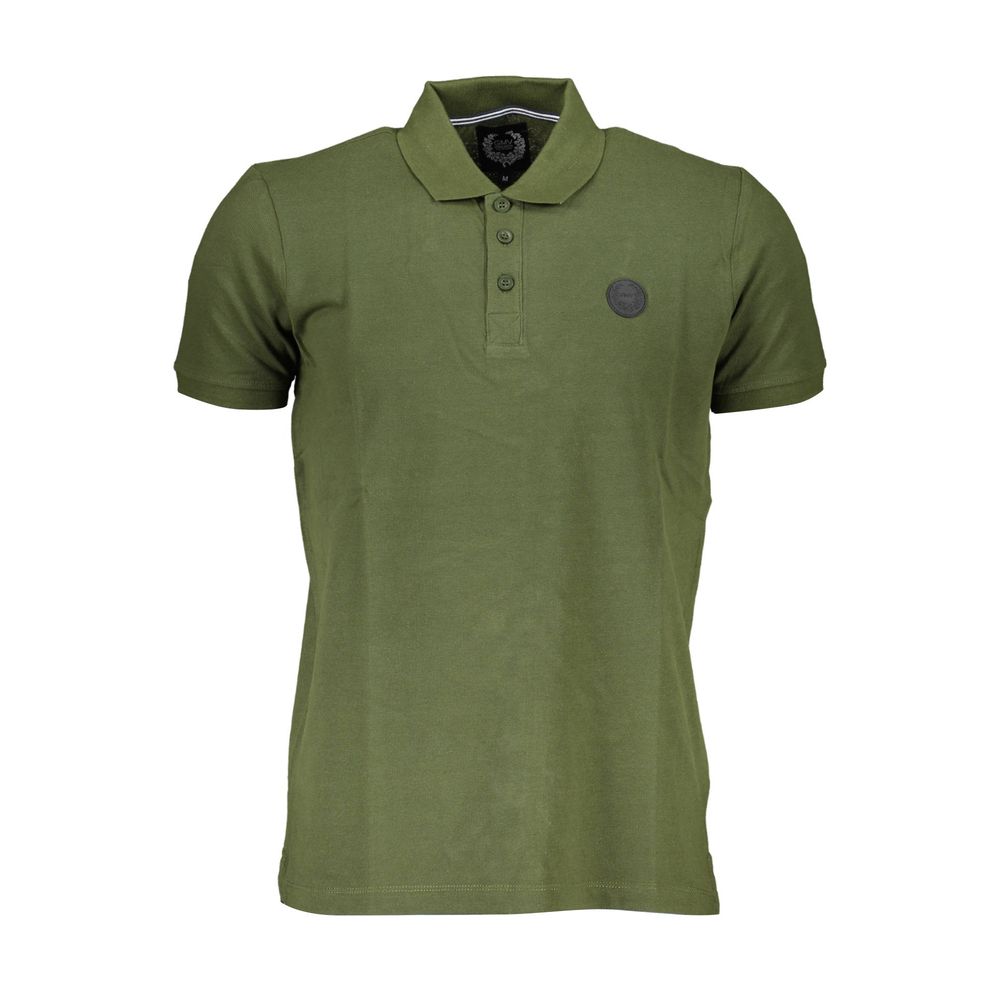 Gianmarco Venturi Verde Cotton Men Polo | Regal Royce