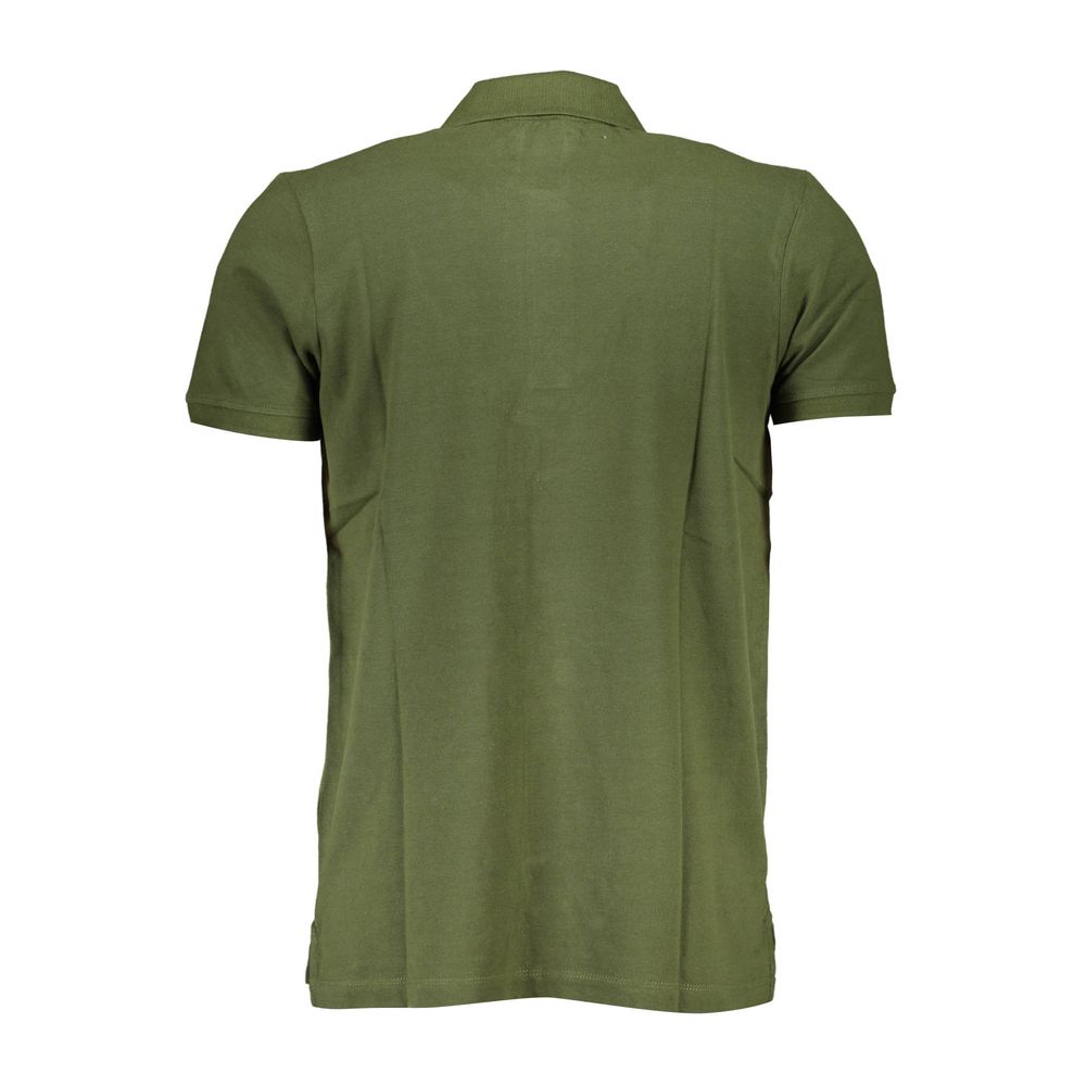 Gianmarco Venturi Verde Cotton Men Polo | Regal Royce